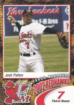 2002 Fargo-Moorhead RedHawks #NNO Josh Patton Front