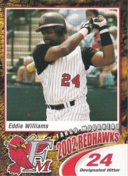 2002 Fargo-Moorhead RedHawks #NNO Eddie Williams Front