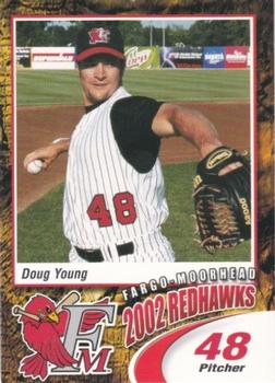 2002 Fargo-Moorhead RedHawks #NNO Doug Young Front