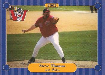 2002 Winnipeg Goldeyes #NNO Steve Thomas Front