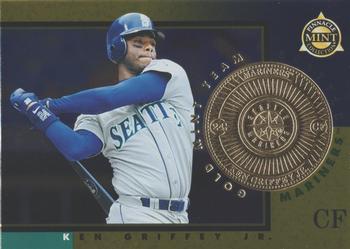 1998 Pinnacle Mint Collection - Gold #7 Ken Griffey Jr. Front
