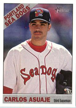 2015 Topps Heritage Minor League #20 Carlos Asuaje Front