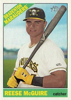 2015 Topps Heritage Minor League #3 Reese McGuire Front