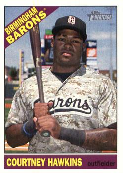 2015 Topps Heritage Minor League #62 Courtney Hawkins Front