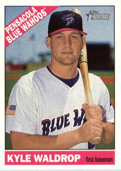 2015 Topps Heritage Minor League #102 Kyle Waldrop Front