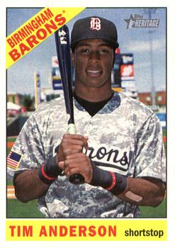 2015 Topps Heritage Minor League #115 Tim Anderson Front