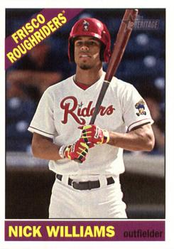 2015 Topps Heritage Minor League #175 Nick Williams Front