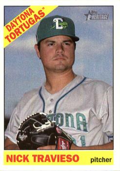 2015 Topps Heritage Minor League #176 Nick Travieso Front