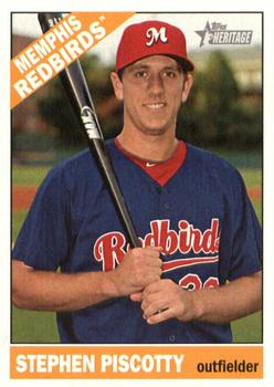 2015 Topps Heritage Minor League #183 Stephen Piscotty Front