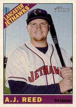 2015 Topps Heritage Minor League #214 A.J. Reed Front
