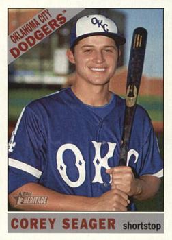 2015 Topps Heritage Minor League #225 Corey Seager Front