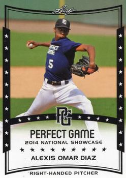 2014 Leaf Perfect Game #6 Alexis Omar Diaz Front