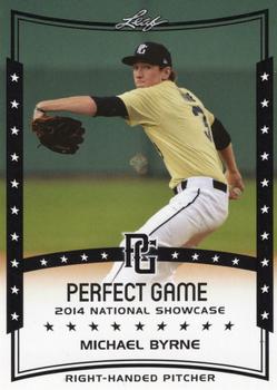 2014 Leaf Perfect Game #217 Michael Byrne Front