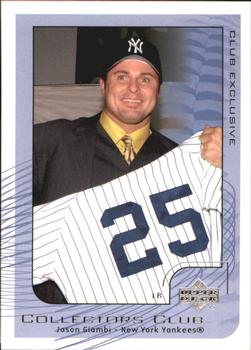 2002 Upper Deck Collectors Club #MLB5 Jason Giambi Front