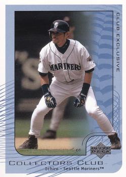 2002 Upper Deck Collectors Club #MLB6 Ichiro Front