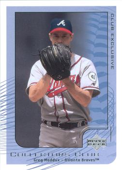 2002 Upper Deck Collectors Club #MLB10 Greg Maddux Front