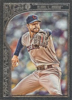 2015 Topps Gypsy Queen - Paper Frame Black #95 Corey Kluber Front