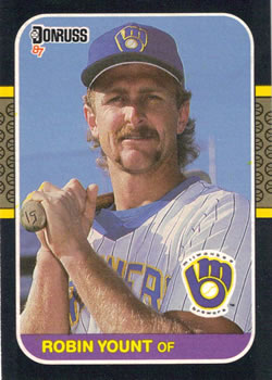 1987 Donruss #126 Robin Yount Front