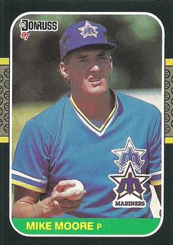 1987 Donruss #70 Mike Moore Front