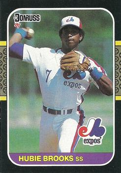 1987 Donruss #88 Hubie Brooks Front