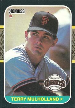 1987 Donruss #515 Terry Mulholland Front