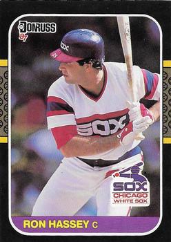 1987 Donruss #532 Ron Hassey Front