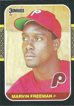 1987 Donruss #576 Marvin Freeman Front