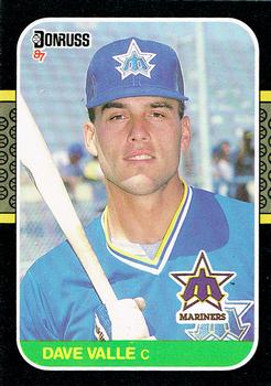 1987 Donruss #610 Dave Valle Front