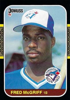 1987 Donruss #621 Fred McGriff Front