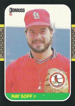 1987 Donruss #631 Ray Soff Front