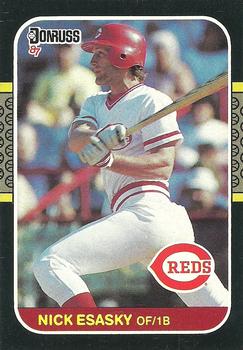 1987 Donruss #166 Nick Esasky Front