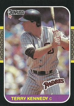 1987 Donruss #205 Terry Kennedy Front