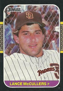 1987 Donruss #237 Lance McCullers Front