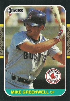 1994 Fleer Baseball #33 Mike Greenwell Boston Red Sox.S189