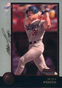 1998 Bowman Chrome #18 Mike Piazza Front