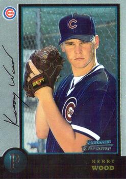 1998 Bowman Chrome #213 Kerry Wood Front