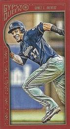 2015 Topps Gypsy Queen - Mini Red #188 Carlos Gomez Front
