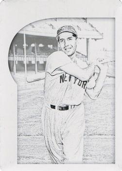 2015 Topps Gypsy Queen - Printing Plates Black #316 Phil Rizzuto Front
