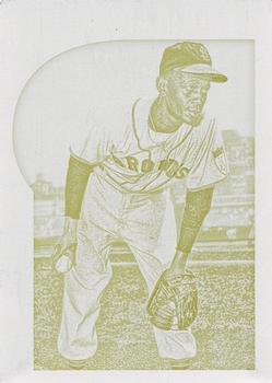 2015 Topps Gypsy Queen - Printing Plates Yellow #242 Satchel Paige Front