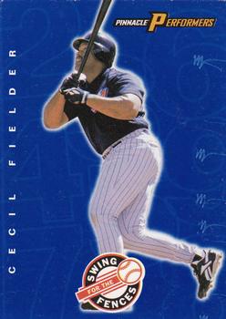 1998 Pinnacle Performers - Swing for the Fences Players #8 Cecil Fielder Front