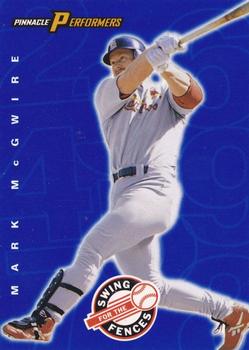 1998 Pinnacle Performers - Swing for the Fences Players #42 Mark McGwire Front