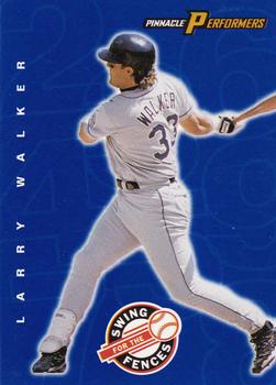 1998 Pinnacle Performers - Swing for the Fences Players #48 Larry Walker Front