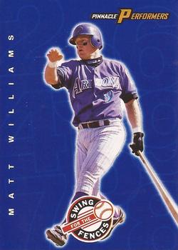 1998 Pinnacle Performers - Swing for the Fences Players #49 Matt Williams Front