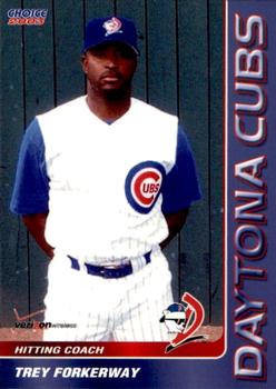 2003 Choice Daytona Cubs #11 Trey Forkerway Front