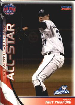 2003 Choice Midwest League All-Stars #09 Troy Pickford Front