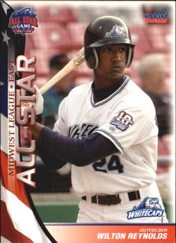 2003 Choice Midwest League All-Stars #11 Wilton Reynolds Front