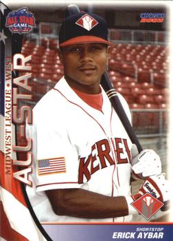 2003 Choice Midwest League All-Stars #63 Erick Aybar Front
