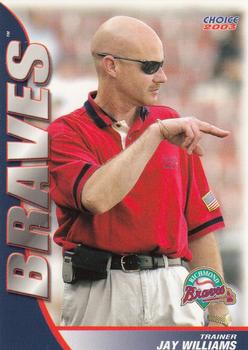 2003 Choice Richmond Braves #30 Jay Williams Front