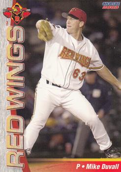 2003 Choice Rochester Red Wings #03 Mike Duvall Front
