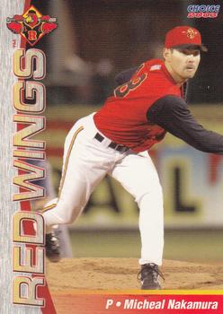 2003 Choice Rochester Red Wings #08 Micheal Nakamura Front